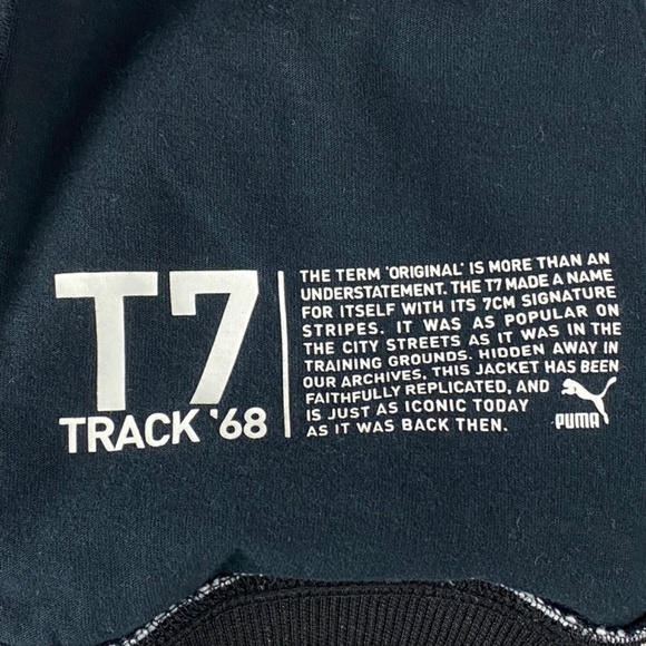 PUMA Classics Printed T7 Track Y2K Bomber Jacket Woman- Size M - Picture 8 of 13